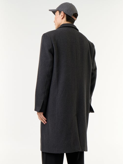 Manteau long façon lainage - Kiabi Manteau long façon lainage - Kiabi