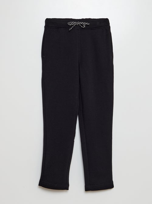 Marl joggers with adjustable waistband - Kiabi