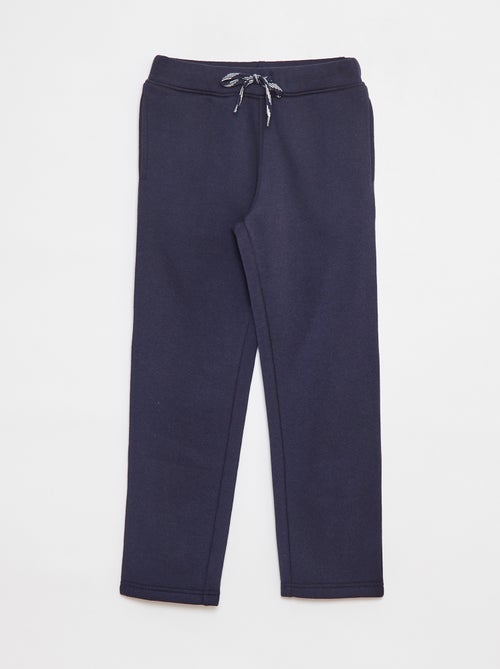 Marl joggers with adjustable waistband - Kiabi