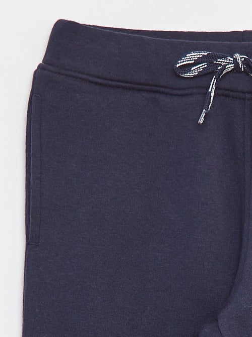 Marl joggers with adjustable waistband - Kiabi