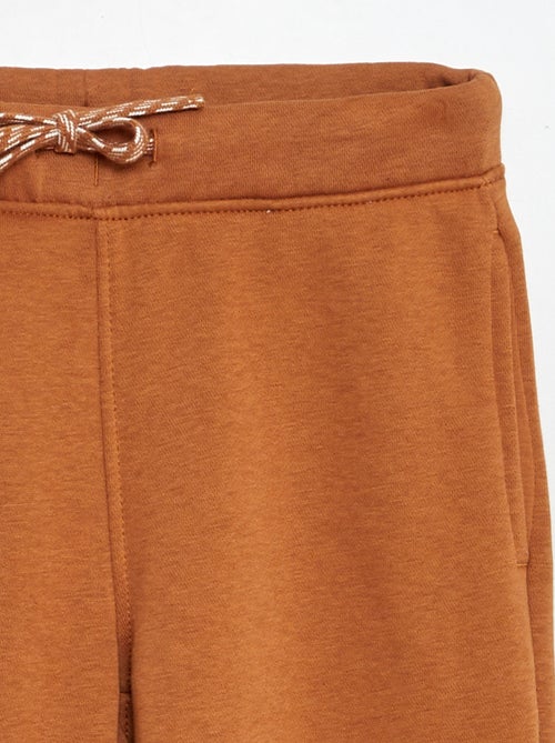 Marl joggers with adjustable waistband - Kiabi