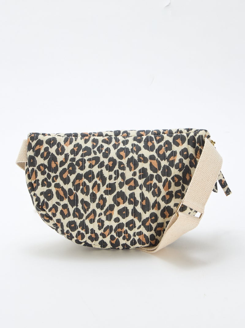 Marsupio con stampa fantasia Marrone - Kiabi