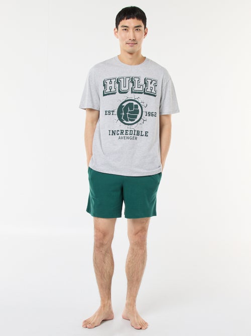 Marvel 'Hulk' Cotton Pyjama Set - Kiabi