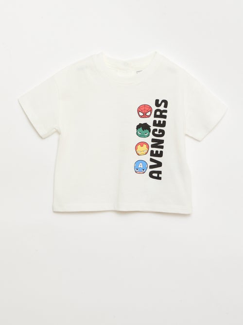 'Marvel' Print T-shirt - Kiabi