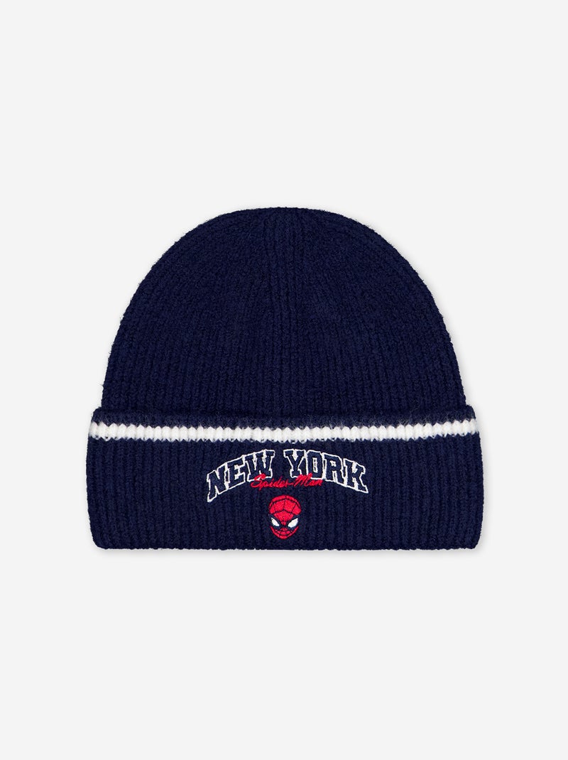 Marvel Spider-Man Cuffed Beanie Blue - Kiabi