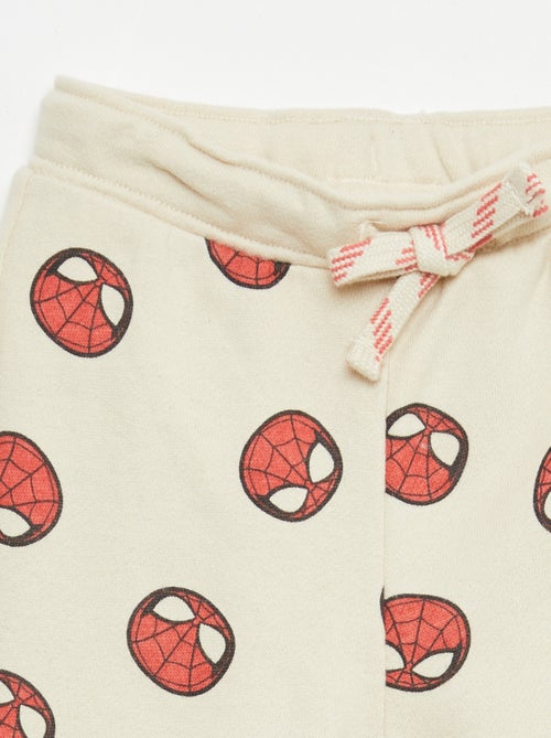 Marvel" "Spiderman" unbrushed fleece trousers - Kiabi