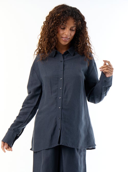 Maternity Blouse in Linen Blend - Kiabi