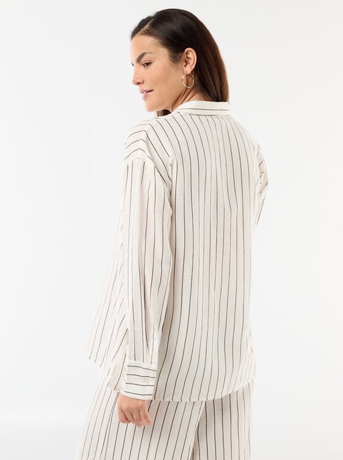 Maternity Blouse in Linen Blend - Kiabi