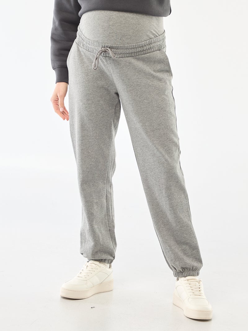 Maternity French Terry Joggers Grey - Kiabi