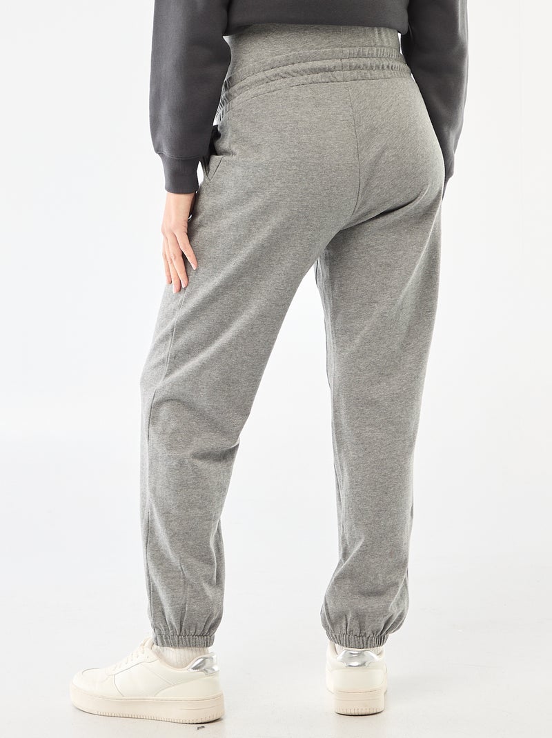Maternity French Terry Joggers Grey - Kiabi
