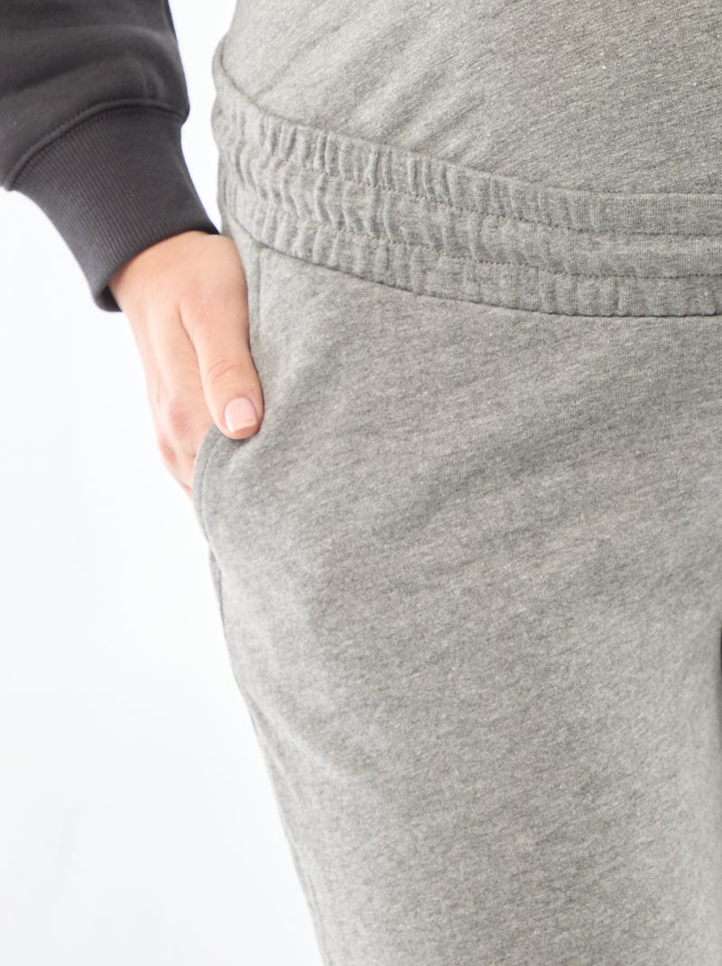 Maternity French Terry Joggers Grey - Kiabi
