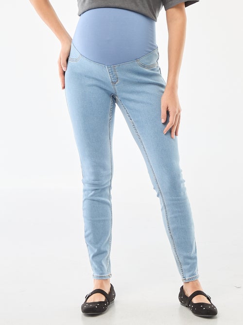Maternity Jegging with Belly Band - Kiabi Maternity Jegging with Belly Band - Kiabi