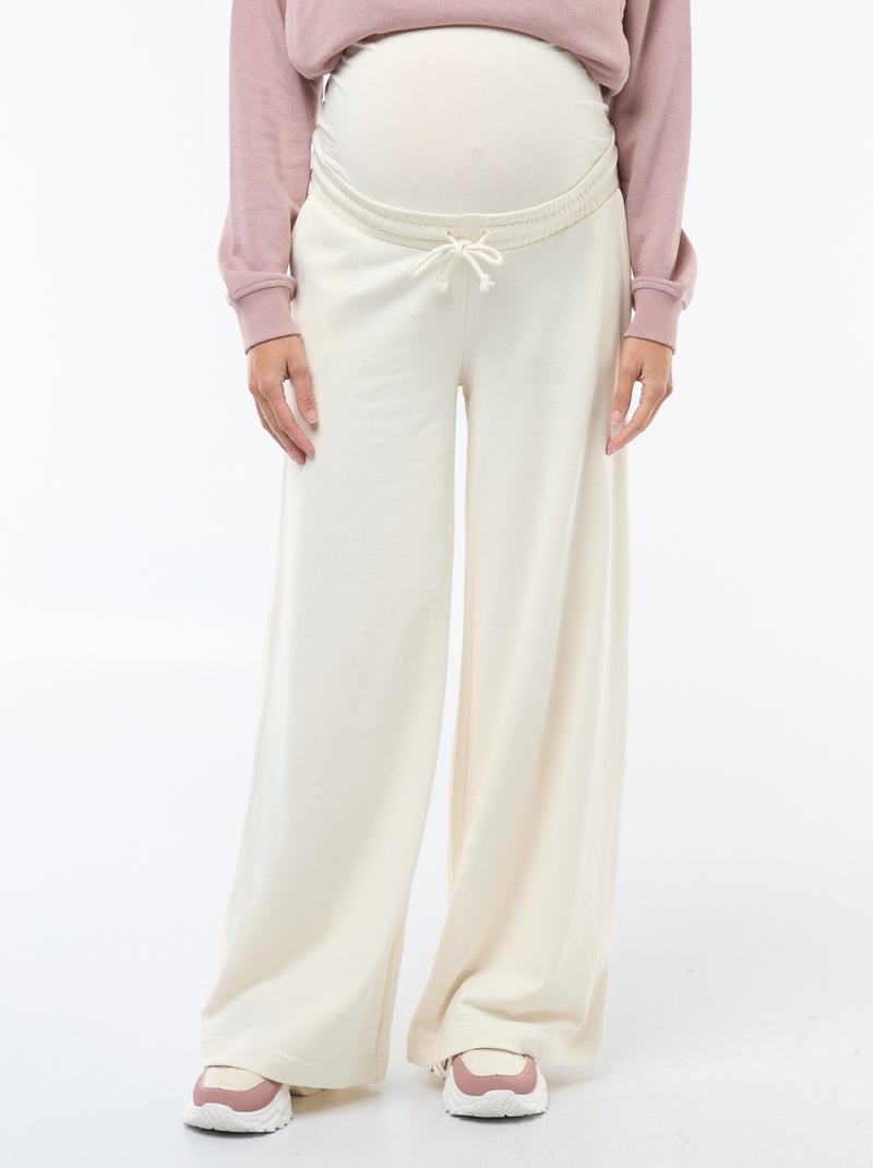 Maternity Joggers White - Kiabi