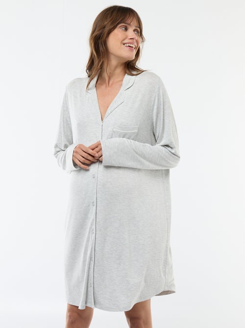 Maternity Plain Nightdress - Kiabi
