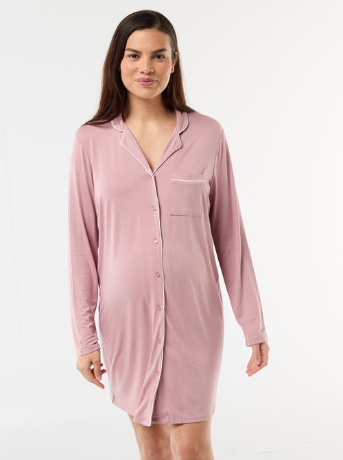 Maternity Plain Nightdress - Kiabi