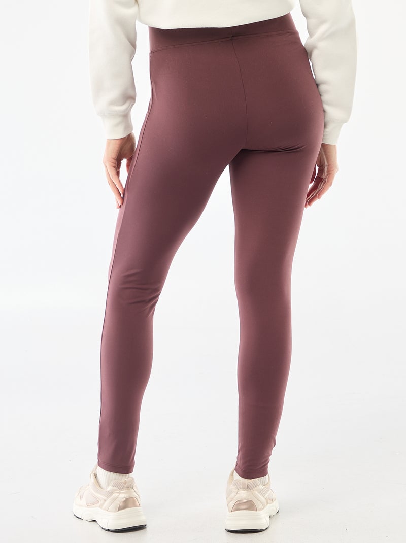 Maternity sports leggings Purple - Kiabi
