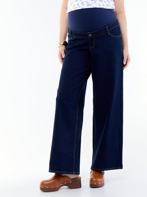 Maternity wide leg jeans - Kiabi