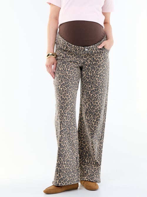 Maternity wide leg trousers - Kiabi