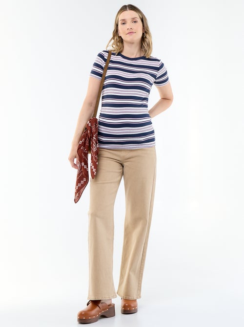 Maternity wide leg trousers - Kiabi