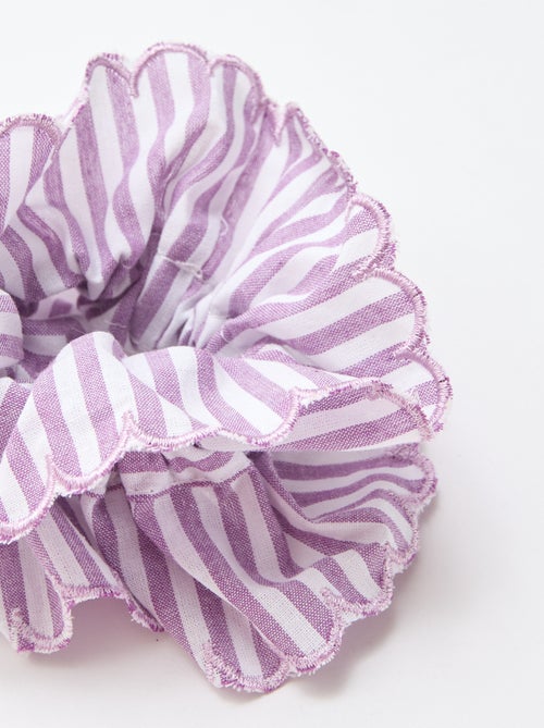 Maxi scrunchie a righe - Kiabi