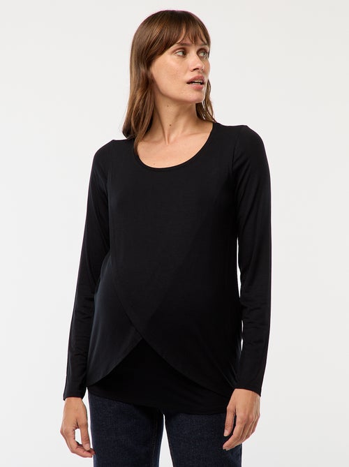 Meliertes Still-T-Shirt - Kiabi
