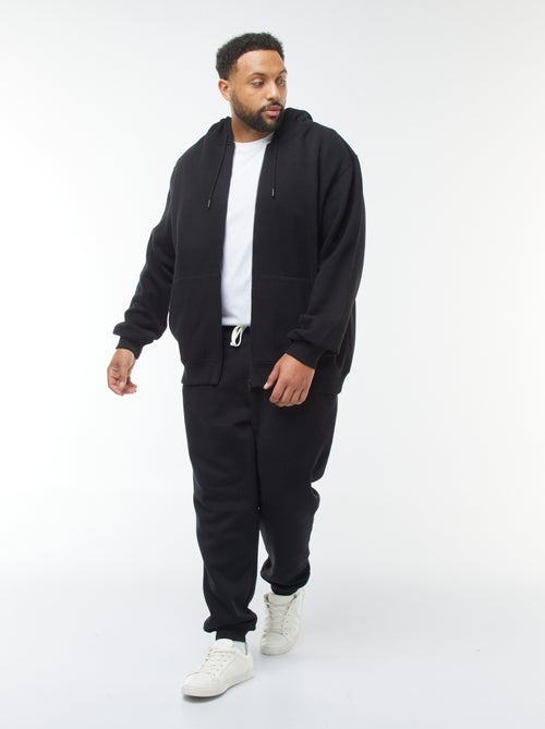 Men's Zip-up Hooded Sweatshirt - Kiabi