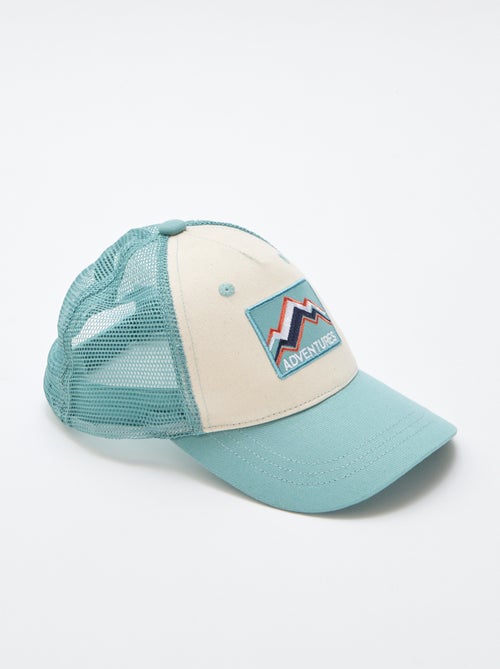 Mesh Cap with Front Embroidery - Kiabi
