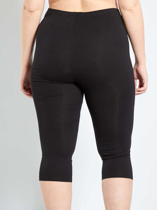 Mesh Knit Cropped Leggings - Kiabi