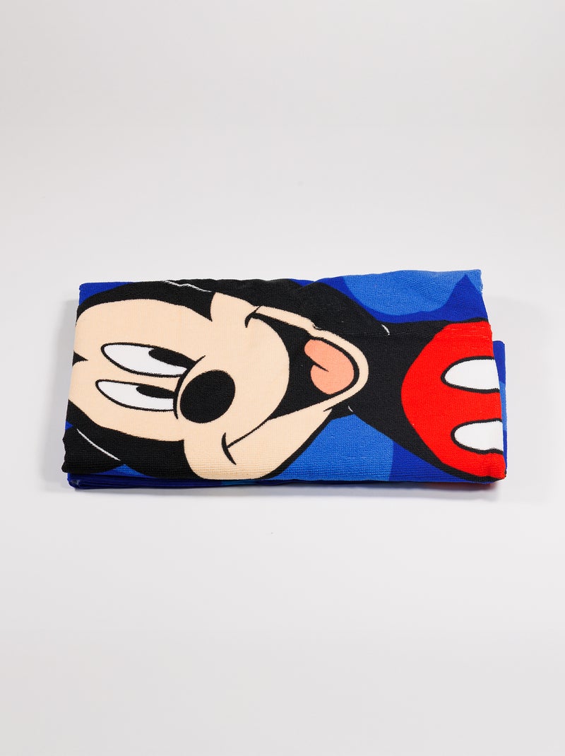 Mickey Beach Towel BLUE - Kiabi