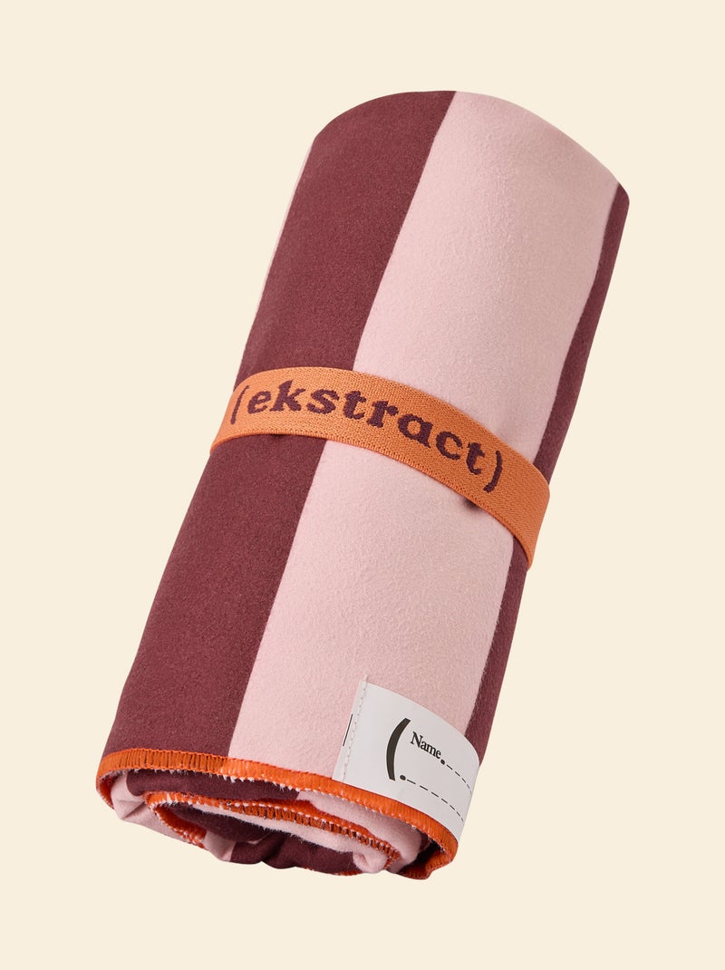 Microfiber Sports Towel (ekstract) Red - Kiabi