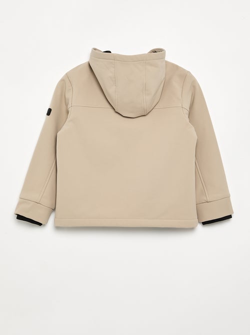 Microfleece-lined hooded jacket - Kiabi