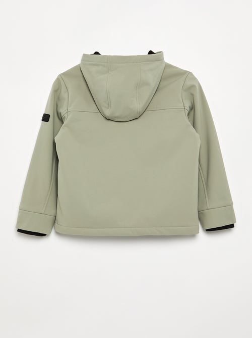 Microfleece-lined hooded jacket - Kiabi