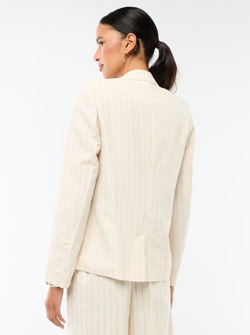 Mid-Length Blazer Jacket - Kiabi