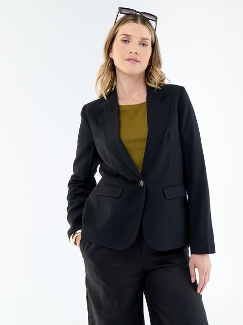 Mid-Length Blazer Jacket - Kiabi