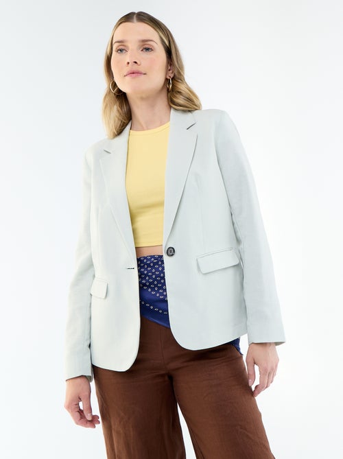 Mid-Length Blazer Jacket - Kiabi
