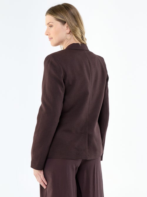 Mid-Length Blazer Jacket - Kiabi