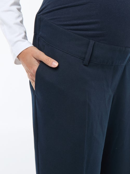 Milano Knit Wide-Leg Maternity Trousers - Kiabi