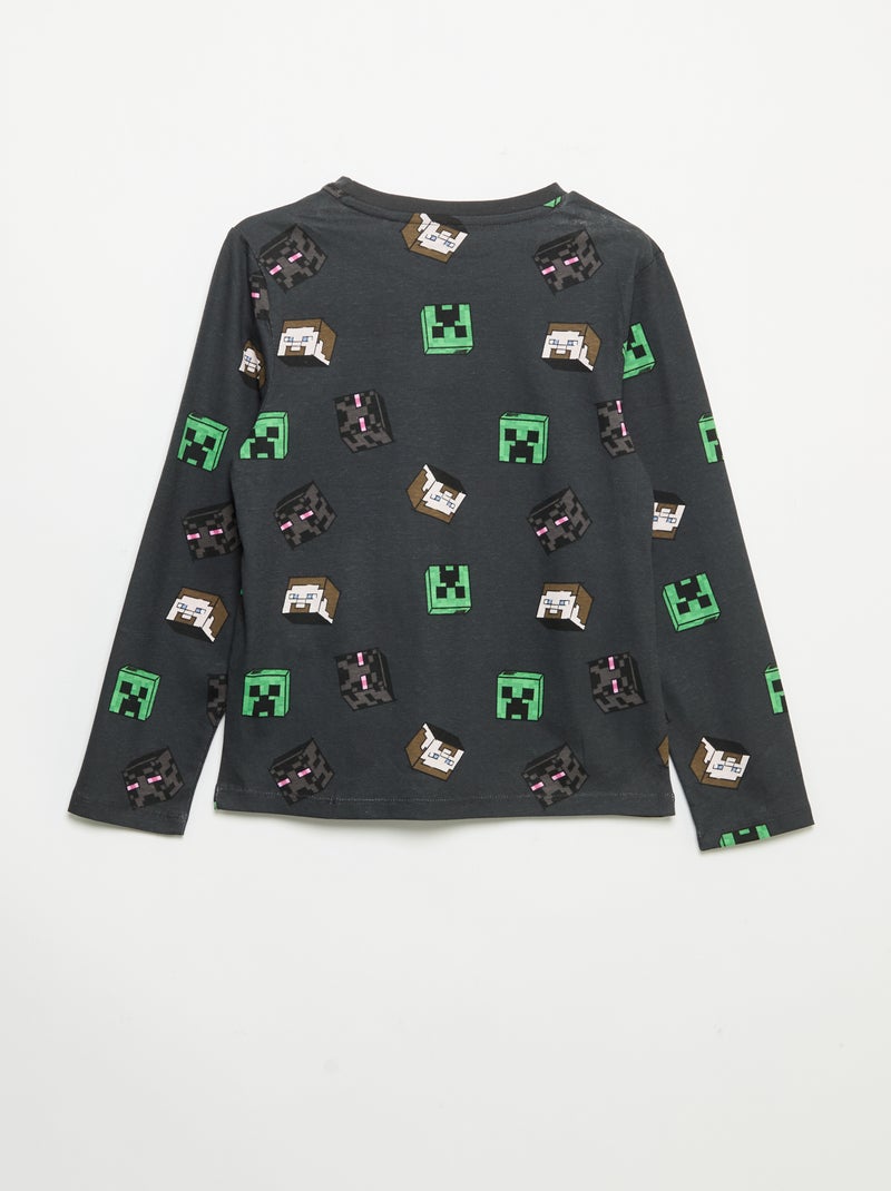 Minecraft 2-piece pajamas Blue - Kiabi