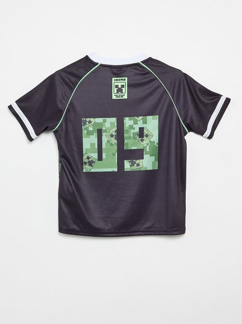 Minecraft Bermuda Shorts + T-shirt Set - Kiabi