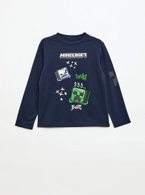 Minecraft Loose Fit T-Shirt - Kiabi Minecraft Loose Fit T-Shirt - Kiabi