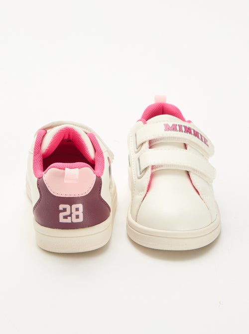 Minnie Hook-and-Loop Sneakers - Kiabi