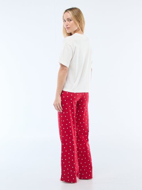 Minnie Print 2-Piece Pajama Set - Kiabi