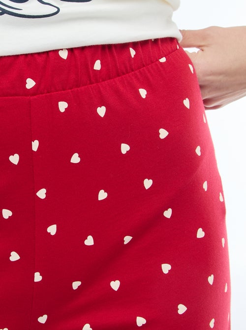 Minnie Print 2-Piece Pajama Set - Kiabi