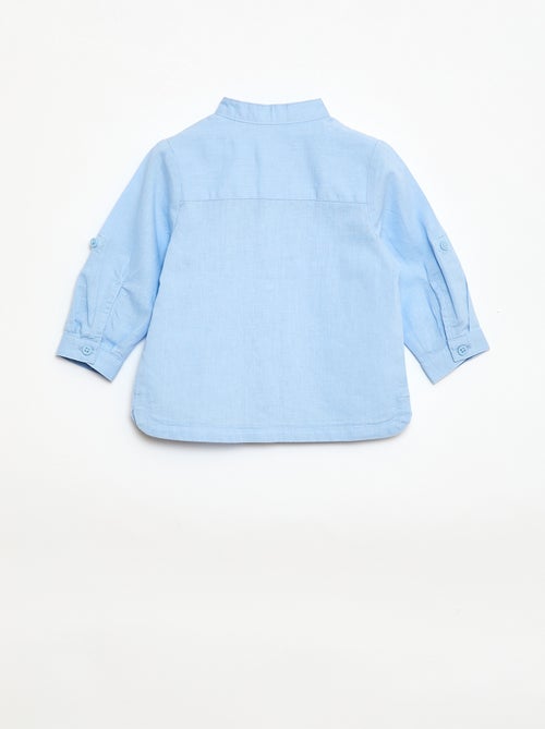 Mixed Linen Shirt + Trousers Set - 2 pieces - Kiabi