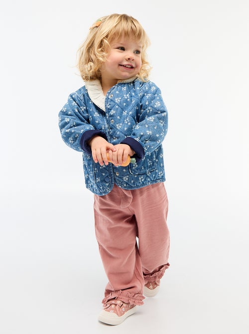 Mixed Linen Trousers - Kiabi