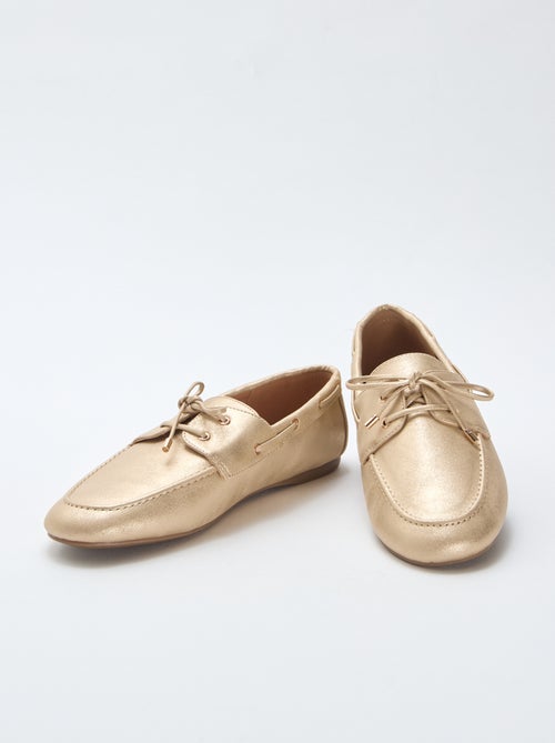 Mocassins à lacets - Kiabi