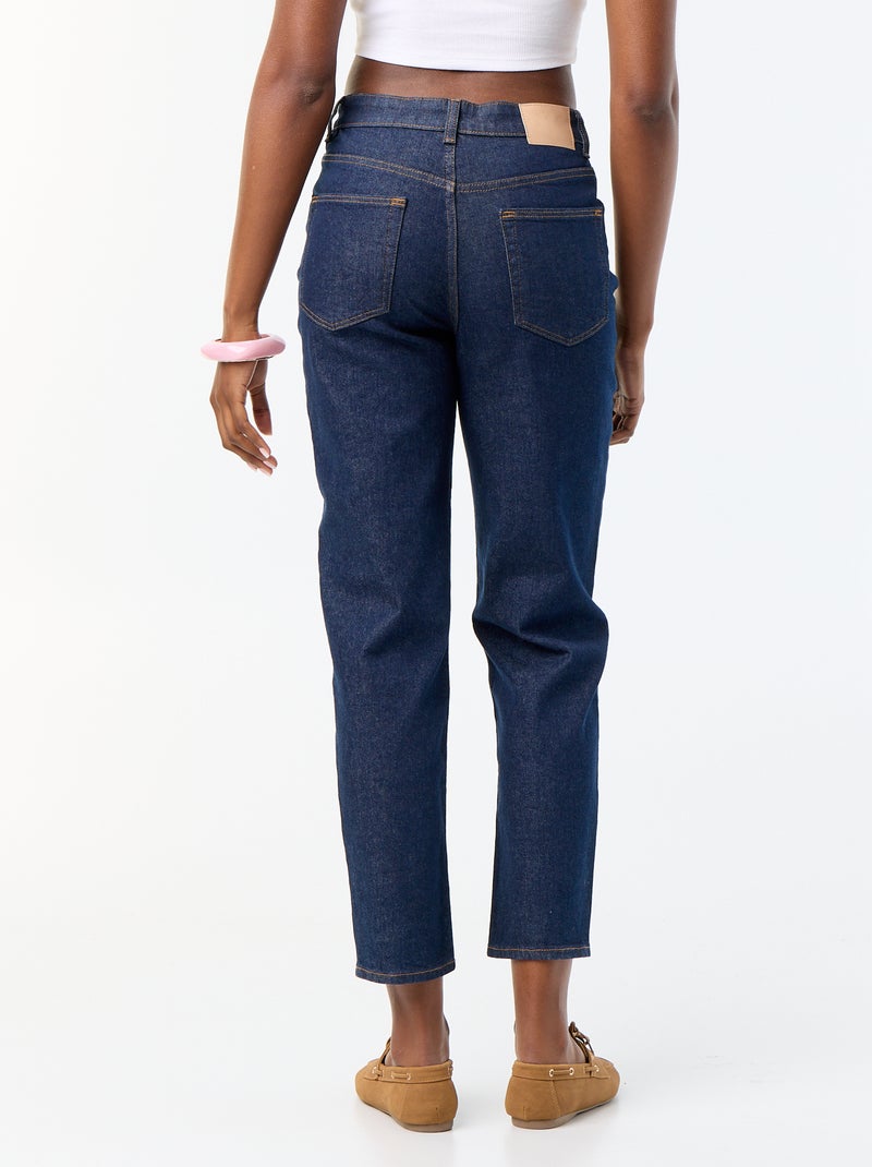 Mom-Fit Jeans – L30 Blau - Kiabi