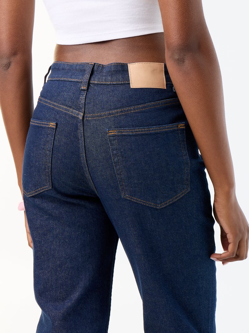 Mom-Fit Jeans – L30 Blau - Kiabi