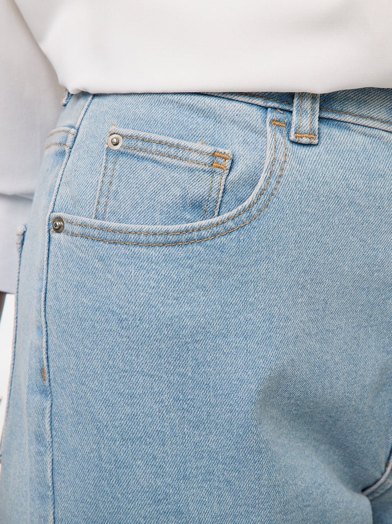 Mom-Fit Jeans – L30 Dreifachstein - Kiabi