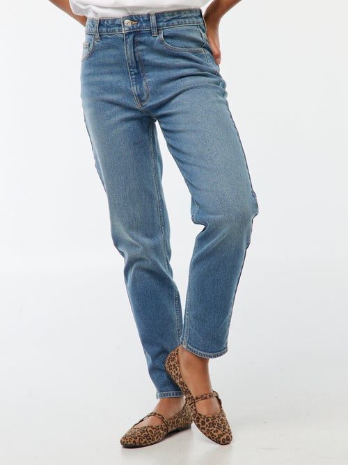 Mom jeans 5 pockets L34 - Kiabi
